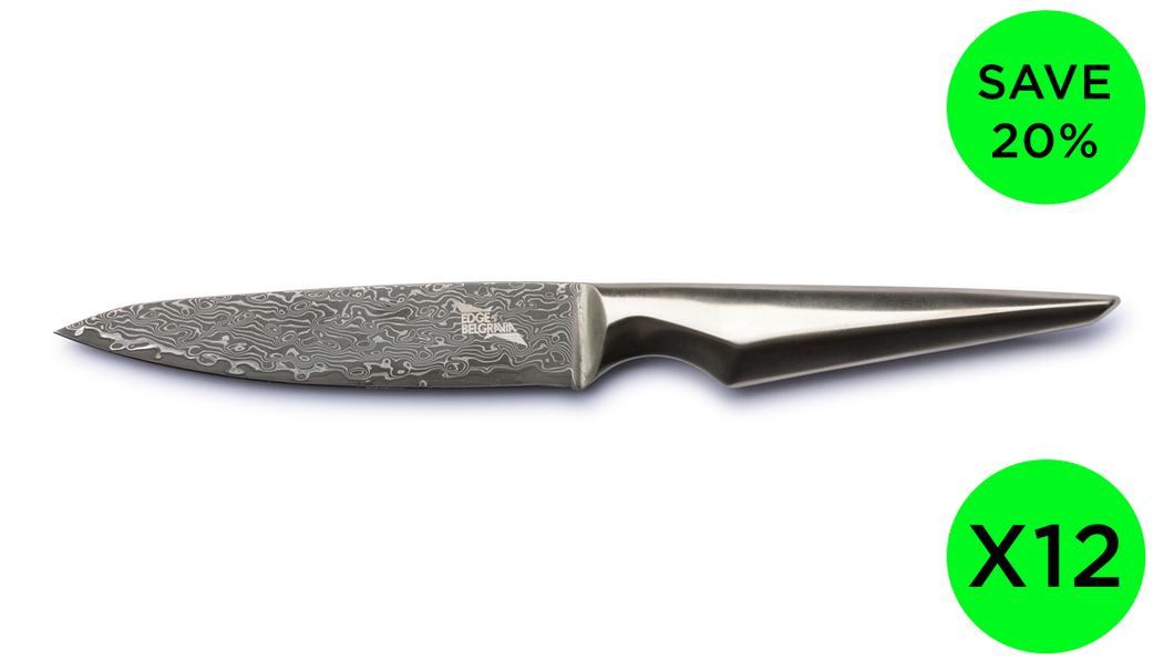 KUROI HANA STEAK KNIFE 12PC SET, , [chef knife], [knife set] - Edge of Belgravia