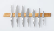 LARGE MAGNETIC TEAK WOOD KNIFE RACK | 70x6x2cm - Edge of Belgravia